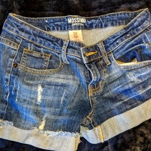 Distressed shorts THESE FIT LIKE A 3 or 2.